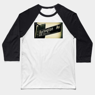 Burlington Avenue, Los Angeles, California by Mistah Wilson Baseball T-Shirt